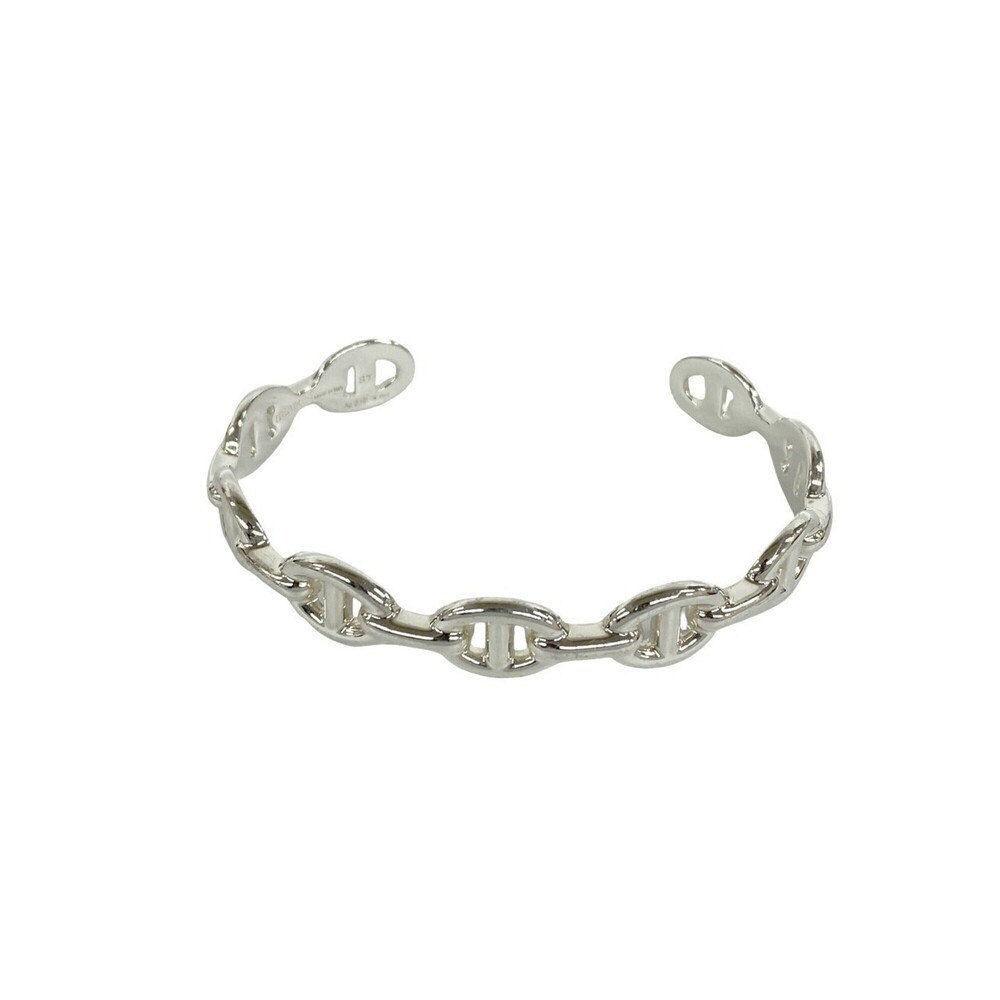 HERMES Silver Bracelet